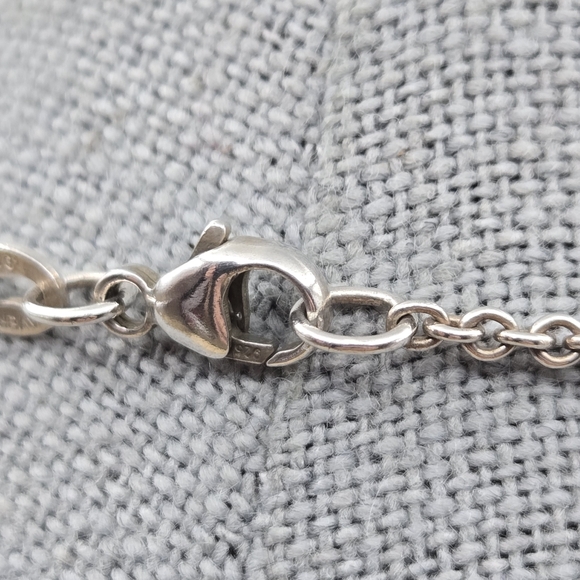 James Avery Retired Crossed Path Arrows Pearl Necklace With Chain - Picture 5 of 6